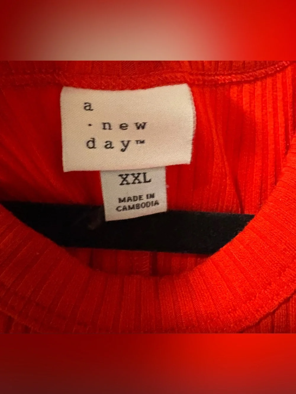 a new day sleeveless ribbed